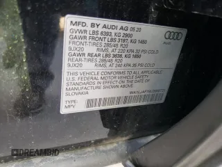 2020 Audi Q7 Premium Plus z VIN WA1LJAF78LD009721, wystawiony jako Copart lot #43495563 z przebiegiem 21 492 mil mil oraz . Historia ofert i sprzedaży dostępna na DreamBid. Obrazek 13.