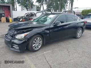 2015 Infiniti Q50 Premium z VIN JN1BV7AP5FM346323, wystawiony jako IAAI lot #41305093 z przebiegiem 112 556 mil mil oraz . Historia ofert i sprzedaży dostępna na DreamBid. Obrazek 2.