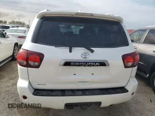 2020 Toyota Sequoia Platinum with VIN 5TDDY5G12LS174921, listed as a Copart auction lot 74451244 with 36,776 mi miles and Salvage Title. Bid and sale history available at carsss.com. Image 6.