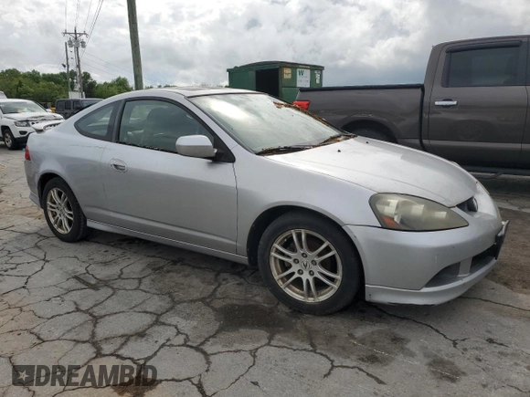 2005 Acura RSX with VIN JH4DC54875S008659, listed as a Copart auction lot 53921895 with 287,109 mi miles and Clean Title. Bid and sale history available at carsss.com. Image 4.