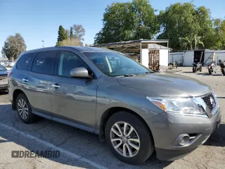 2015 Nissan Pathfinder SV with VIN 5N1AR2MN9FC642604, listed as a Copart auction lot 49553765 with 179,781 mi miles and Clean title. Bid and sale history available at DreamBid. Image 4.