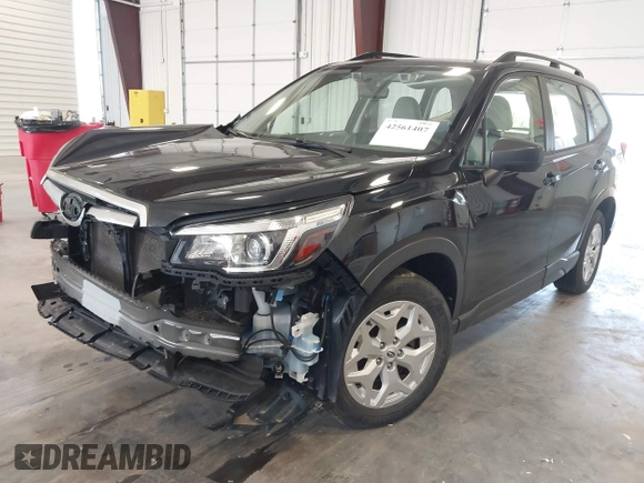 2019 Subaru Forester with VIN JF2SKACC3KH429704, listed as a IAAI auction lot 42561407 with 96,228 mi miles and . Bid and sale history available at DreamBid. Image 21.
