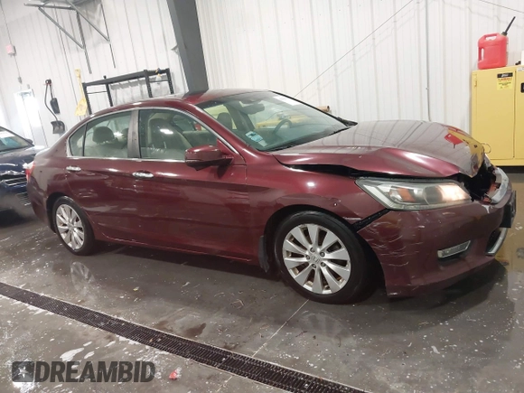 2013 Honda Accord EX-L with VIN 1HGCR2F89DA180527, listed as a IAAI auction lot 41416759 with 112,530 mi miles and . Bid and sale history available at DreamBid. Image 13.