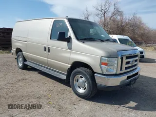 2011 Ford Econoline Cargo Commercial with VIN 1FTSE3EL0BDB10850, listed as a IAAI auction lot 41991609 with 224,545 mi miles. Bid and sale history available at carsss.com. Image 1.