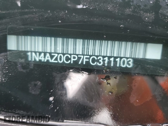 2015 Nissan LEAF SV with VIN 1N4AZ0CP7FC311103, listed as a Copart auction lot 73679083 with 37,685 mi miles and . Bid and sale history available at DreamBid. Image 14.