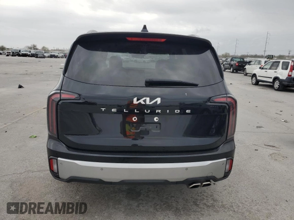 2024 Kia Telluride EX with VIN 5XYP34GC0RG486605, listed as a Copart auction lot 47658375 with 10,994 mi miles and Salvage Title. Bid and sale history available at DreamBid. Image 6.