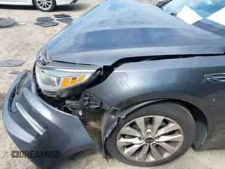 2017 Kia Optima LX with VIN 5XXGT4L30HG155483, listed as a IAAI auction lot 42332257 with 63,092 mi miles and . Bid and sale history available at DreamBid. Image 6.