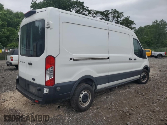2020 Ford Transit Cargo with VIN 1FTBR1C84LKA51595, listed as a Copart auction lot 62990925 with 50,209 mi miles and Clean title. Bid and sale history available at DreamBid. Image 3.