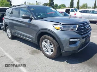 2024 Ford Explorer XLT z VIN 1FMSK7DH3RGA09125, wystawiony jako IAAI lot #42034069 z przebiegiem 21 105 mil mil oraz . Historia ofert i sprzedaży dostępna na DreamBid. Obrazek 1.