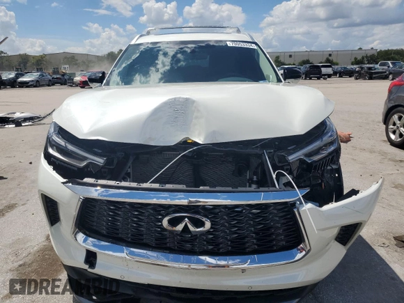 2023 Infiniti QX60 Sensory с VIN 5N1DL1GR6PC358484, выставлен на аукционе Copart как лот 70053334 с пробегом 16 223 миль миль и Списание • Salvage title. История ставок и продаж доступна на DreamBid. Изображение 5.