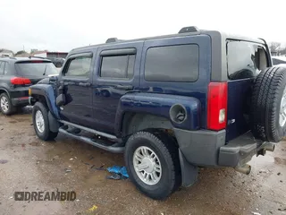 2007 Hummer H3 SUV with VIN 5GTDN13E578250970, listed as a IAAI auction lot 41560783 with 164,136 mi miles. Bid and sale history available at carsss.com. Image 3.