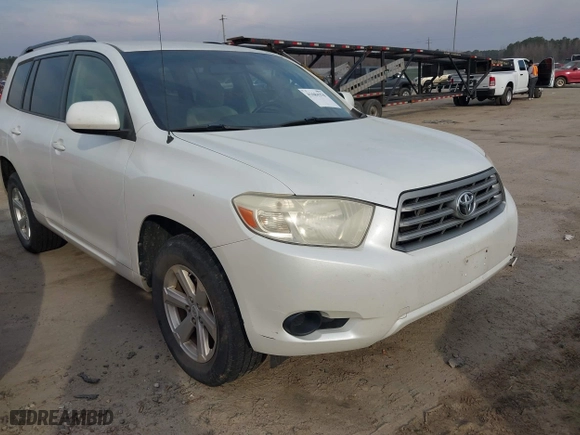 2009 Toyota Highlander with VIN JTEES41A492132738, listed as a IAAI auction lot 41684270 with 202,741 mi miles. Bid and sale history available at carsss.com. Image 1.