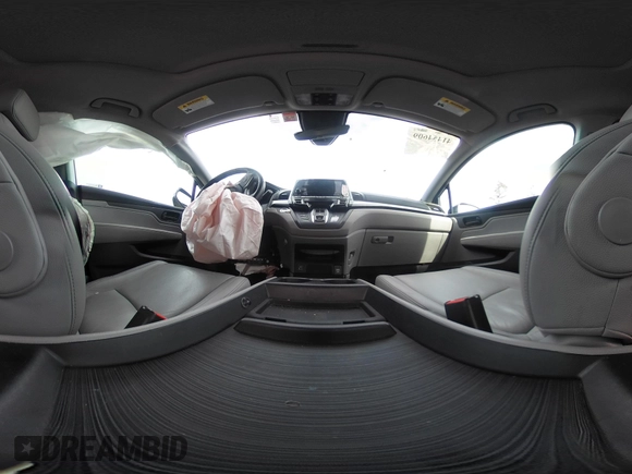 2022 Honda Odyssey EX-L with VIN 5FNRL6H72NB059451, listed as a IAAI auction lot 41454609 with 47,830 mi miles and . Bid and sale history available at DreamBid. Image 17.