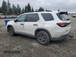 2023 Honda Pilot TrailSport with VIN 5FNYG1H64PB034788, listed as a Copart auction lot 87925275 with 17,167 mi miles and Salvage Title. Bid and sale history available at carsss.com. Image 2.