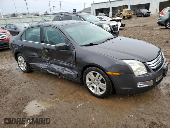 2007 Ford Fusion SEL with VIN 3FAHP02117R156844, listed as a Copart auction lot 47004605 with 208,403 mi miles and Salvage Title. Bid and sale history available at carsss.com. Image 4.