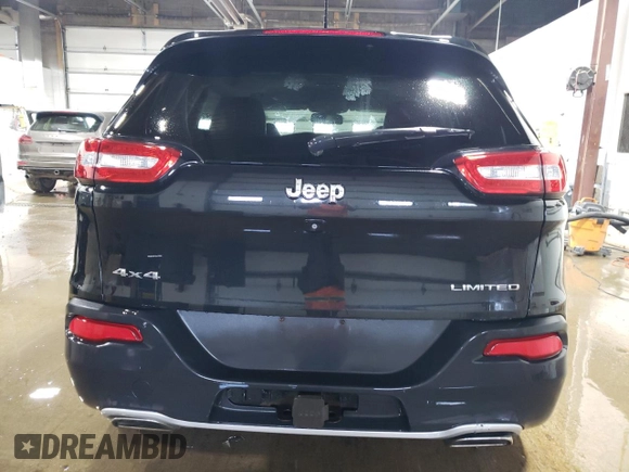 2015 Jeep Cherokee Limited with VIN 1C4PJMDSXFW634355, listed as a Copart auction lot 49205435 with 240,279 mi miles and Non Repairable. Bid and sale history available at DreamBid. Image 6.