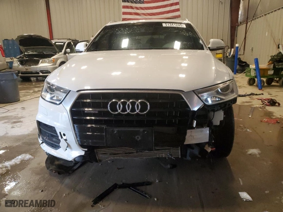 2017 Audi Q3 Premium Plus with VIN WA1JCCFS2HR010178, listed as a Copart auction lot 51341205 with 131,829 mi miles and Non Repairable. Bid and sale history available at carsss.com. Image 5.
