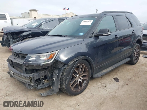 2017 Ford Explorer Sport z VIN 1FM5K8GT3HGD85809, wystawiony jako IAAI lot #41562470 z przebiegiem 80 484 mil mil oraz . Historia ofert i sprzedaży dostępna na DreamBid. Obrazek 18.