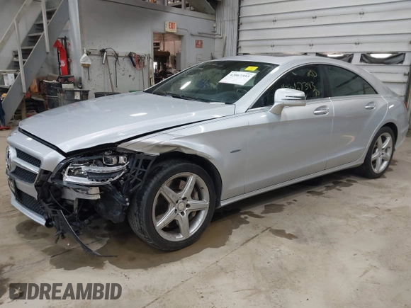2012 Mercedes-Benz CLS 550 with VIN WDDLJ9BB9CA030891, listed as a IAAI auction lot 42067393 with 98,636 mi miles and . Bid and sale history available at DreamBid. Image 17.