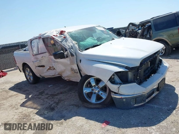 2019 Ram 1500 Classic Lone Star with VIN 1C6RR6LT3KS549552, listed as a IAAI auction lot 36299611 with 1 mi miles. Bid and sale history available at carsss.com. Image 1.