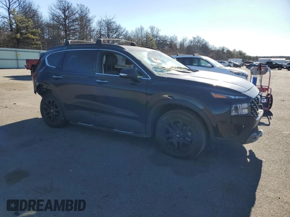 2022 Hyundai Santa Fe XRT with VIN 5NMS6DAJ3NH480290, listed as a Copart auction lot 42903525 with 37,934 mi miles and Salvage Title. Bid and sale history available at carsss.com. Image 4.
