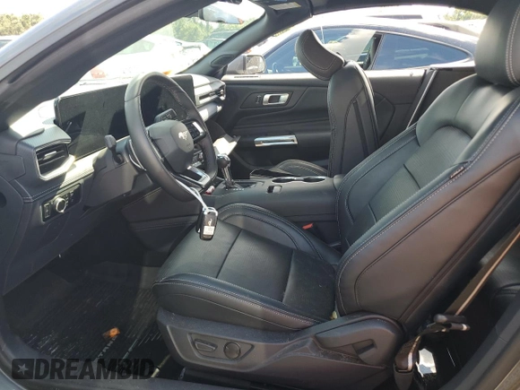 2024 Ford Mustang GT Premium with VIN 1FAGP8FF1R5123882, listed as a Copart auction lot 74846044 with Not provided miles and Salvage title. Bid and sale history available at DreamBid. Image 7.