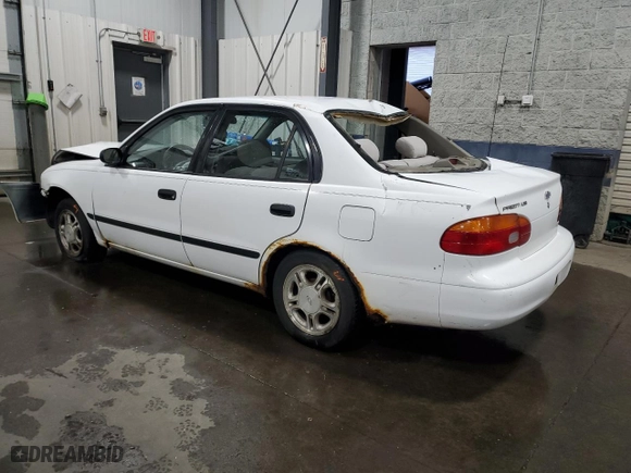 1998 Chevrolet Prizm with VIN 1Y1SK5289WZ439720, listed as a Copart auction lot 84506674 with 135,976 mi miles and Salvage Title. Bid and sale history available at carsss.com. Image 2.