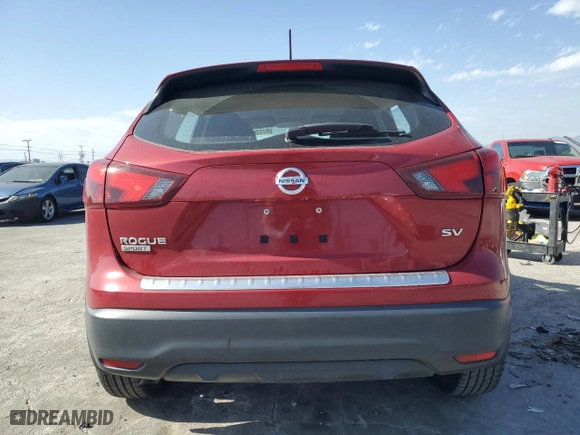 2018 Nissan Rogue Sport SL with VIN JN1BJ1CP4JW164583, listed as a Copart auction lot 47236215 with 127,841 mi miles and Salvage Title. Bid and sale history available at carsss.com. Image 6.