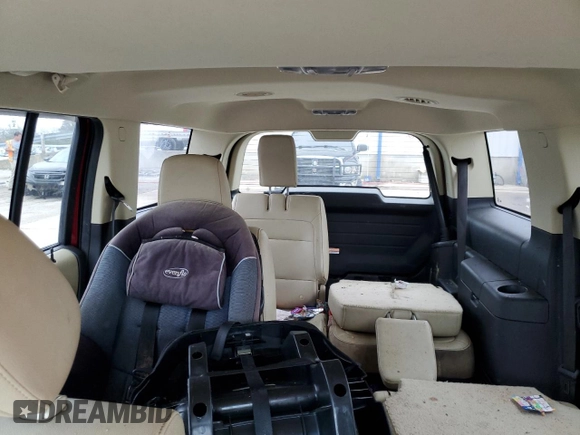 2019 Ford Flex SEL with VIN 2FMHK6C89KBA11495, listed as a Copart auction lot 80580754 with 0 mi miles and Salvage Title. Bid and sale history available at carsss.com. Image 10.