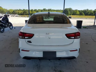2022 Kia Rio S with VIN 3KPA24AD2NE443935, listed as a Copart auction lot 60529534 with 9,120 mi miles and Salvage Title. Bid and sale history available at carsss.com. Image 6.