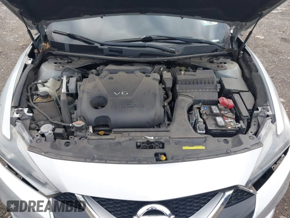 2017 Nissan Maxima SV with VIN 1N4AA6AP9HC406195, listed as a IAAI auction lot 41747116 with 97,213 mi miles. Bid and sale history available at carsss.com. Image 10.