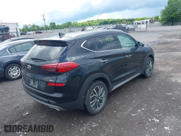 2020 Hyundai Tucson Sport z VIN KM8J3CAL9LU231915, wystawiony jako IAAI lot #42190946 z przebiegiem 40 439 mil mil oraz . Historia ofert i sprzedaży dostępna na DreamBid. Obrazek 4.