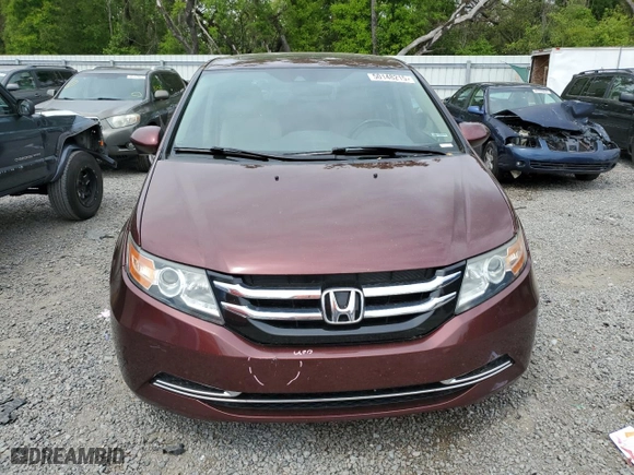 2016 Honda Odyssey EX-L with VIN 5FNRL5H60GB068976, listed as a Copart auction lot 50148215 with 172,333 mi miles and Salvage Title. Bid and sale history available at carsss.com. Image 5.