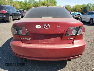 2007 Mazda 6 S Sport VE with VIN 1YVHP80D475M61404, listed as a Copart auction lot 54227555 with 163,390 mi miles and Salvage Title. Bid and sale history available at DreamBid. Image 6.