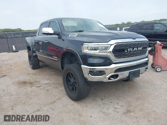 2020 Ram 1500 Limited with VIN 1C6SRFHT5LN422246, listed as a IAAI auction lot 41948083 with 82,032 mi miles and . Bid and sale history available at DreamBid. Image 1.