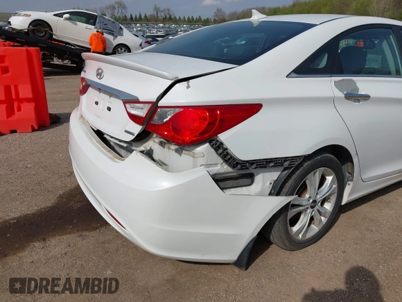 2011 Hyundai Sonata Limited with VIN 5NPEC4ACXBH102893, listed as a IAAI auction lot 42148845 with 80,948 mi miles and . Bid and sale history available at DreamBid. Image 6.