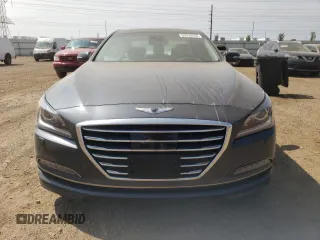 2017 Genesis G80 3.8L with VIN KMHGN4JEXHU176409, listed as a Copart auction lot 68038554 with 120,655 mi miles and Salvage Title. Bid and sale history available at DreamBid. Image 5.