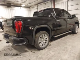 2022 GMC Sierra 1500 Limited Denali with VIN 1GTU9FEL6NZ166958, listed as a IAAI auction lot 41124252 with 54,266 mi miles. Bid and sale history available at carsss.com. Image 4.