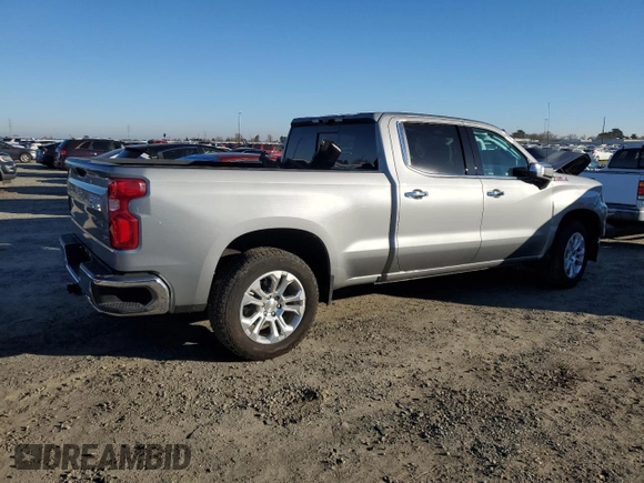 2024 Chevrolet Silverado 1500 LTZ with VIN 3GCUDGED4RG216565, listed as a Copart auction lot 88166225 with 7,703 mi miles and Salvage Title. Bid and sale history available at DreamBid. Image 3.