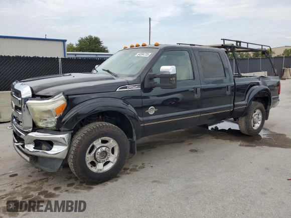2011 Ford F-250 XL with VIN 1FT7W2BT4BEB22981, listed as a Copart auction lot 64594735 with 381,861 mi miles and Salvage title. Bid and sale history available at DreamBid. Image 1.