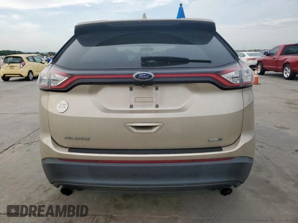 2017 Ford Edge SE with VIN 2FMPK4G97HBC68506, listed as a Copart auction lot 59440935 with 62,695 mi miles and Salvage title. Bid and sale history available at DreamBid. Image 6.