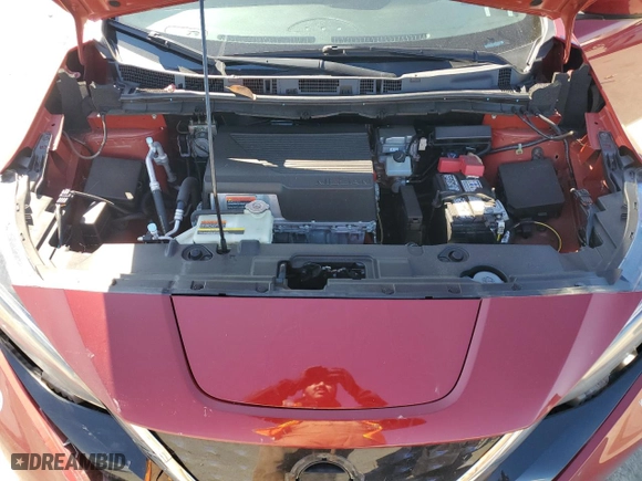 2020 Nissan LEAF SV with VIN 1N4AZ1CP3LC307566, listed as a Copart auction lot 48203225 with 30,246 mi miles and Salvage Title. Bid and sale history available at carsss.com. Image 13.