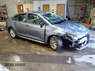 2024 Toyota Corolla LE with VIN 5YFB4MDE6RP214830, listed as a Copart auction lot 86789514 with 2,305 mi miles and Salvage Title. Bid and sale history available at carsss.com. Image 4.