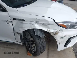 2020 Kia Optima Hybrid EX with VIN KNAGU4LE0L5037393, listed as a IAAI auction lot 41507670 with 54,928 mi miles. Bid and sale history available at carsss.com. Image 6.