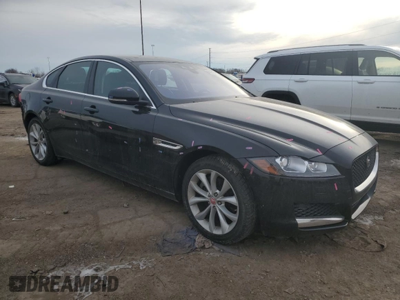 2018 Jaguar XF 25t Premium with VIN SAJBJ4FX8JCY69691, listed as a Copart auction lot 85306234 with 50,143 mi miles and Salvage Title. Bid and sale history available at carsss.com. Image 4.