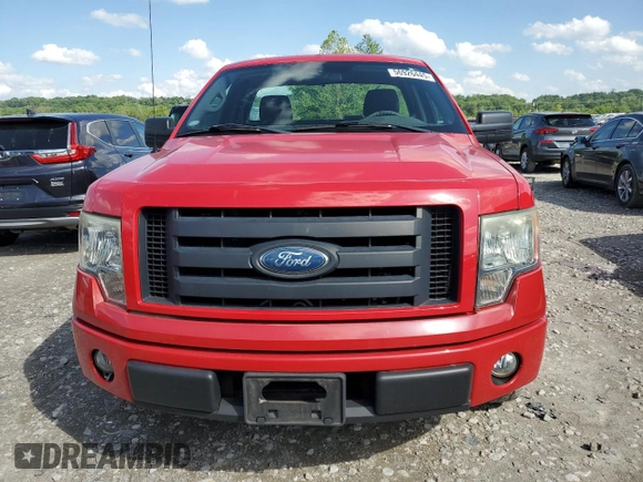 2009 Ford F-150 XL with VIN 1FTRF12W79KC62256, listed as a Copart auction lot 56926445 with 56,710 mi miles and Salvage title. Bid and sale history available at DreamBid. Image 5.