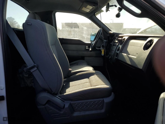 2014 Ford F-150 XL with VIN 1FTNF1CF8EKD21029, listed as a Copart auction lot 89342625 with 131,311 mi miles and Salvage Title. Bid and sale history available at carsss.com. Image 10.