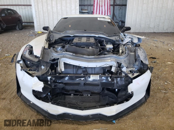 2017 Chevrolet Corvette Z06 1LZ with VIN 1G1YP2D62H5603161, listed as a Copart auction lot 81740534 with 26,922 mi miles and Salvage Title. Bid and sale history available at carsss.com. Image 5.