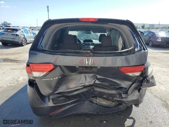 2014 Honda Odyssey LX with VIN 5FNRL5H27EB089561, listed as a Copart auction lot 50736865 with 137,951 mi miles and Salvage Title. Bid and sale history available at carsss.com. Image 6.