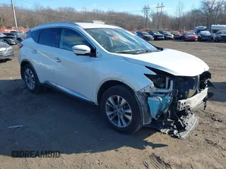 2018 Nissan Murano S with VIN 5N1AZ2MH7JN105236, listed as a IAAI auction lot 41333831 with 265,343 mi miles. Bid and sale history available at carsss.com. Image 1.